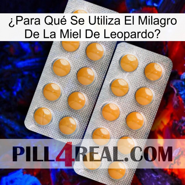 ¿Para Qué Se Utiliza El Milagro De La Miel De Leopardo levitra2.jpg